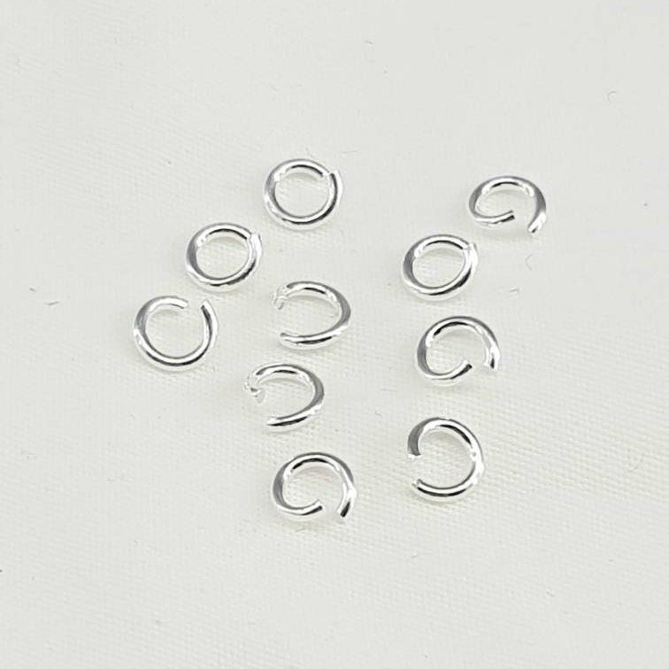 Sterling Silver Jump Rings 5mm (10 pack)